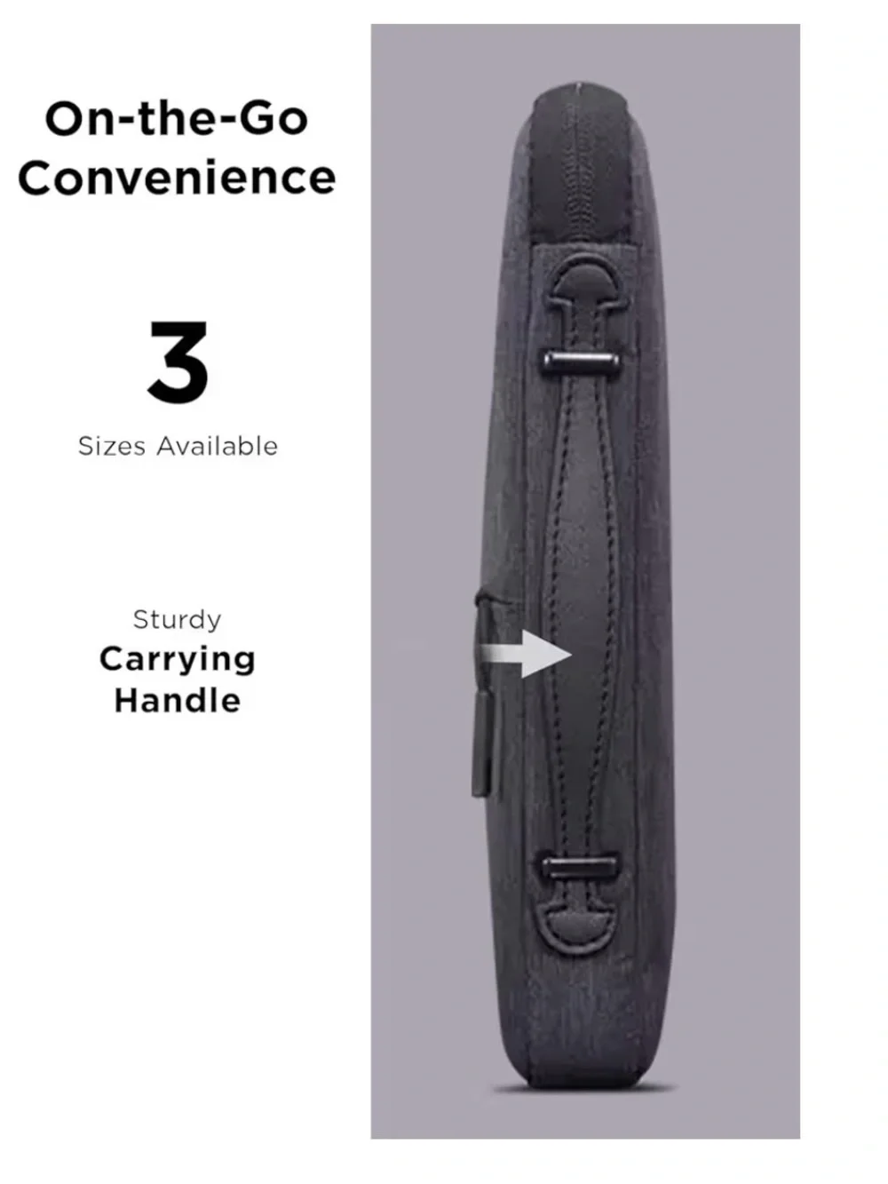 Lenovo Water-Resistant Laptop Sleeve with Front Zip Pocket